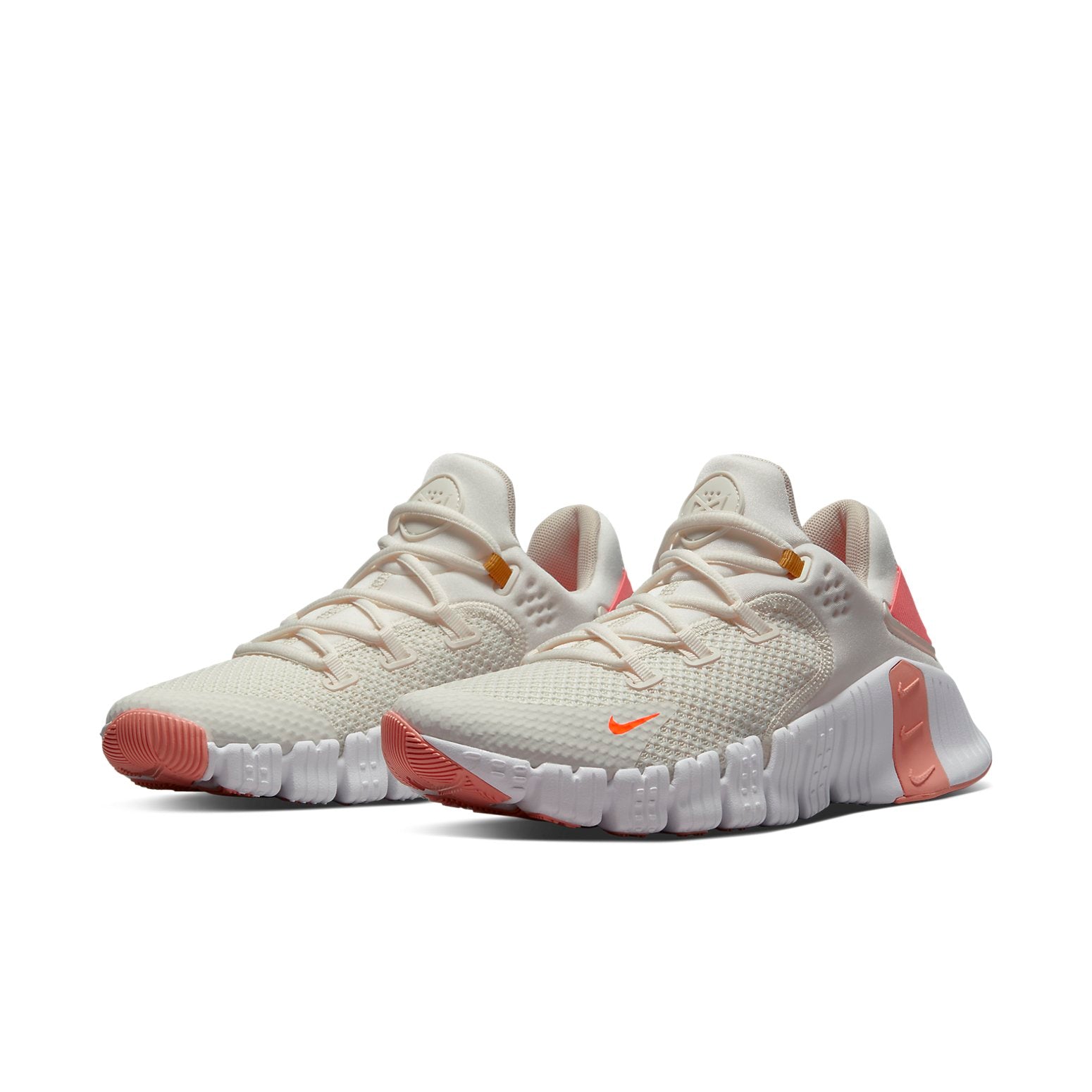 (WMNS) Nike Free Metcon 4 'Sail Total Orange' CZ0596-104