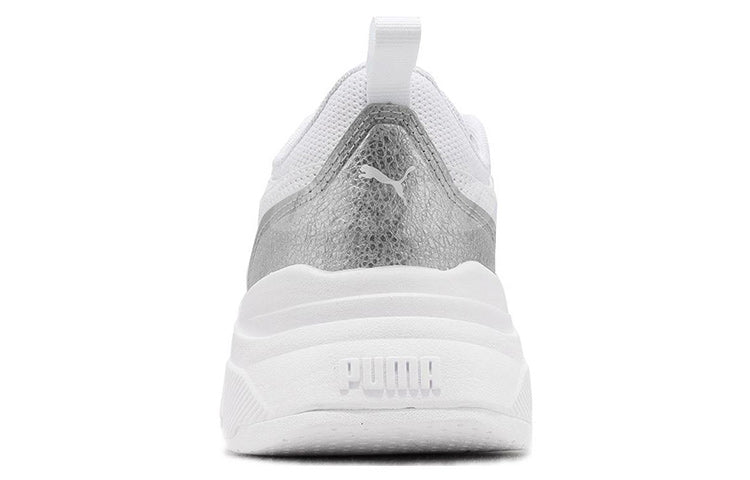 (WMNS) PUMA Cassia 'Distressed - White Silver' 387645-02