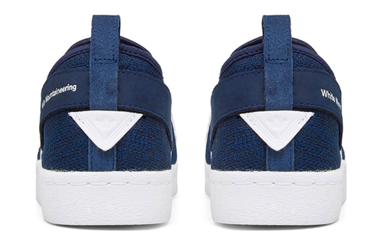 adidas White Mountaineering x Superstar Slip On PK 'Collegiate Navy' BY2879