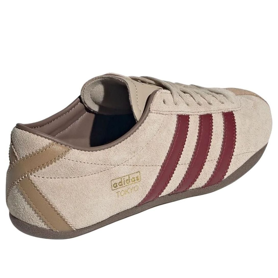 adidas Tokyo 'Stone Khaki Collegiate Burgundy' KJ0366
