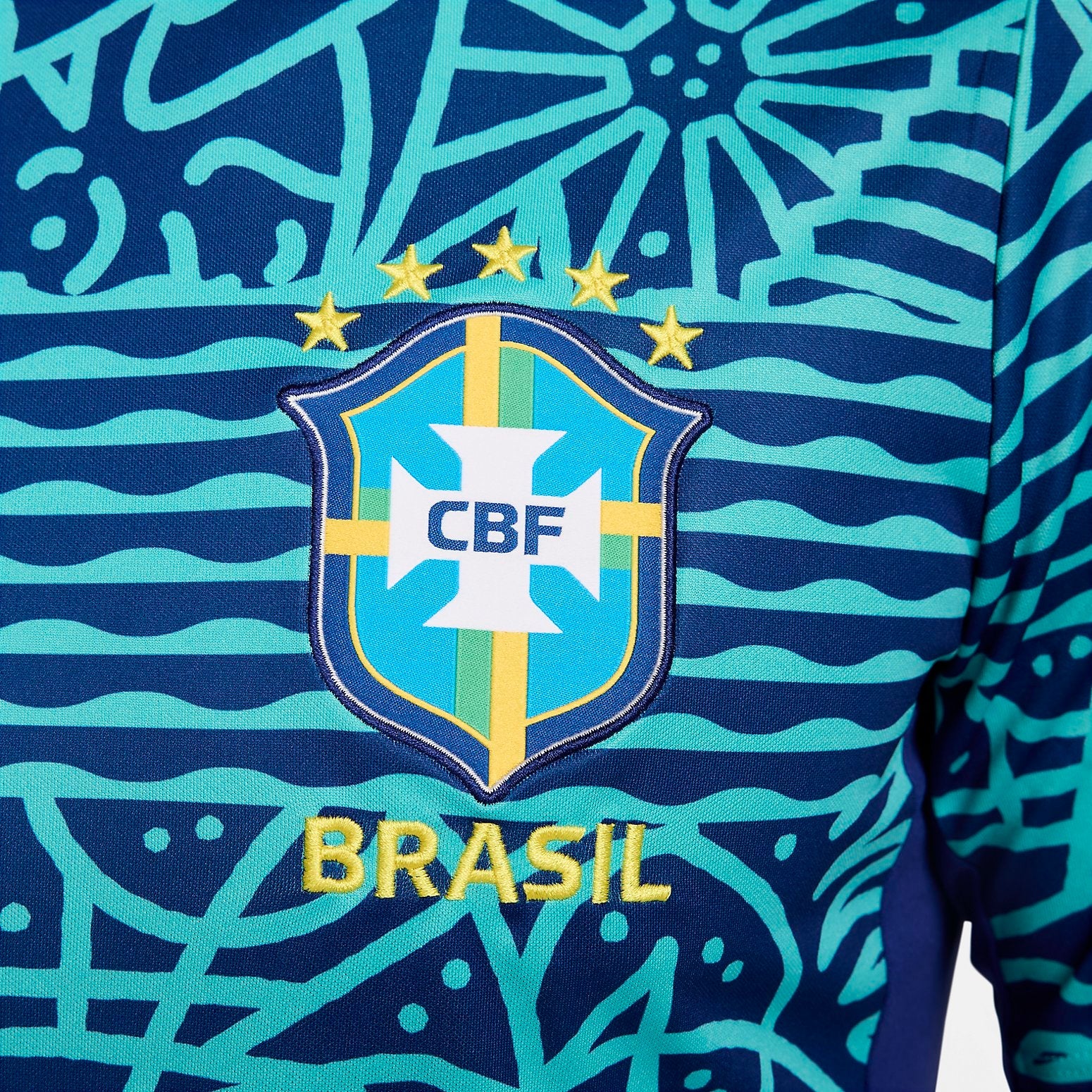 Nike Brazil Academy Soccer Jersey 'Blue' FJ2723-445