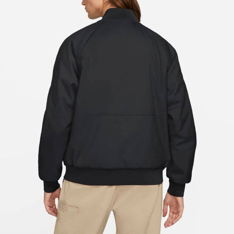 Men's Nike Shoes Reversible Zipper Long Sleeves Jacket Black CV4358-084