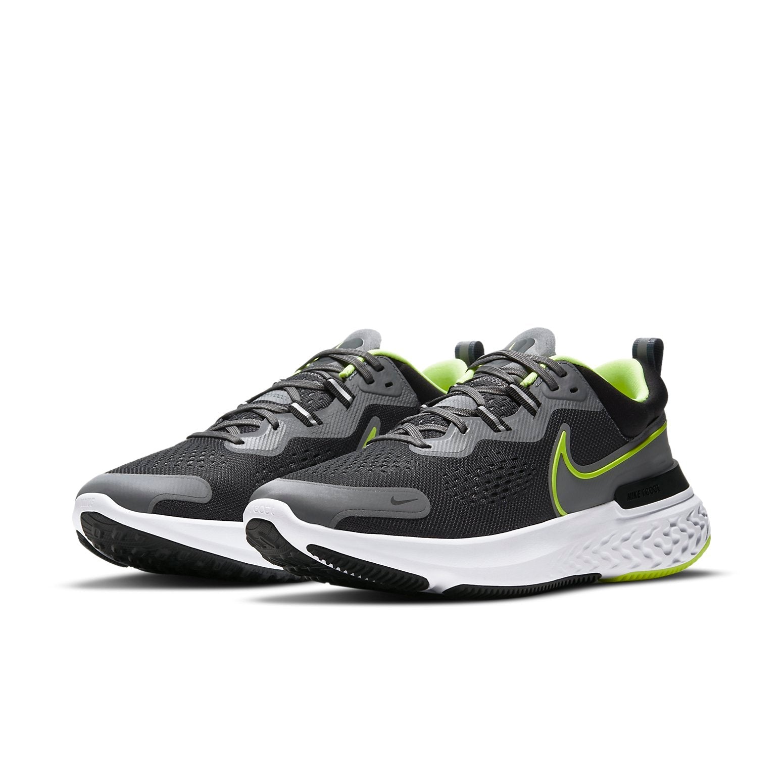 Nike React Miler 2 'Smoke Grey Volt' CW7121-002