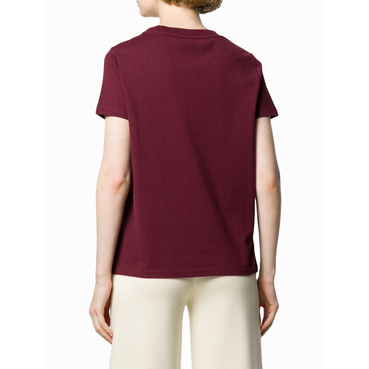 KENZO Gold Tiger Short Sleeve T-Shirt 'Burgundy' F962TS8184Y5-23