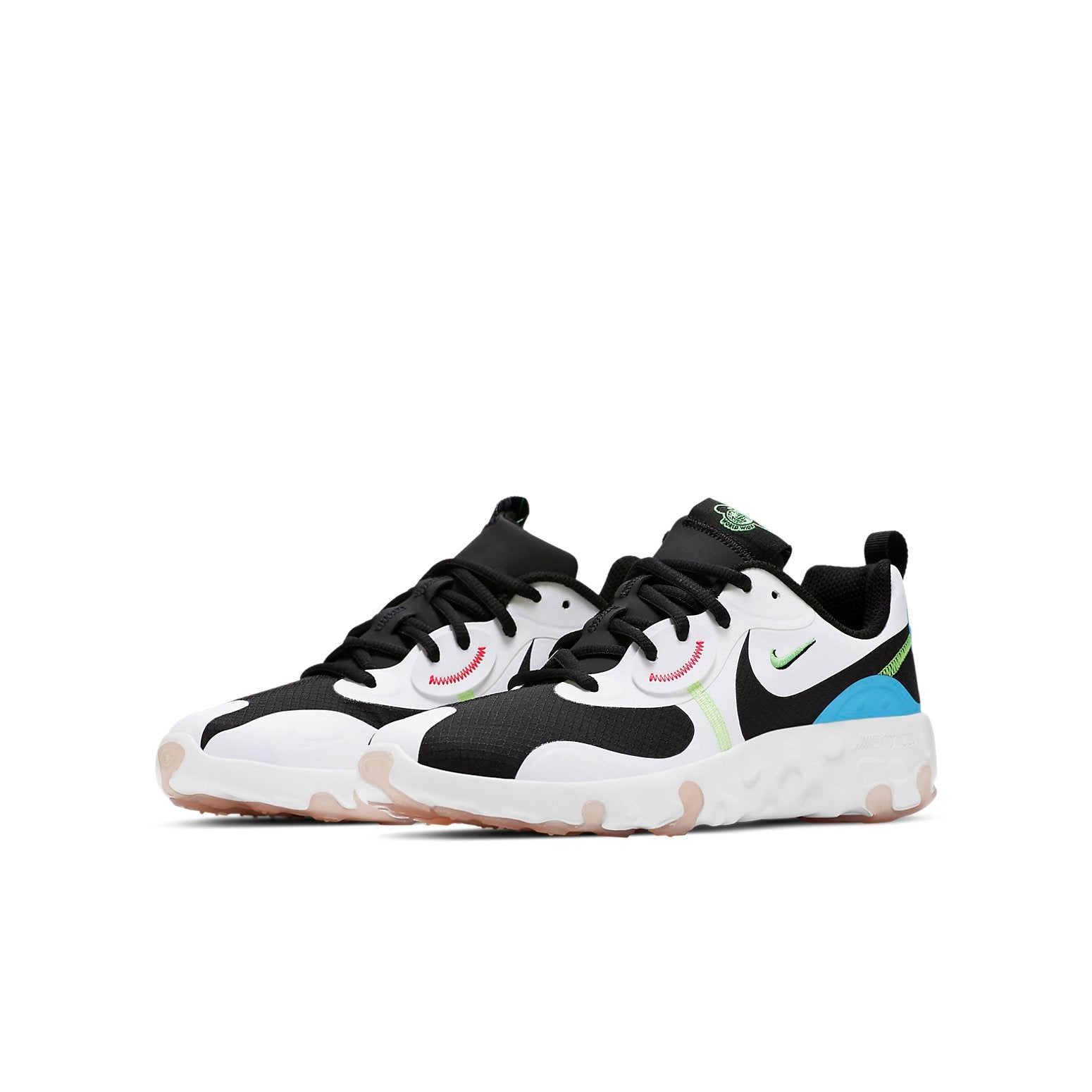 (GS) Nike Renew Lucent 2 'Black White Blue' CN8551-101