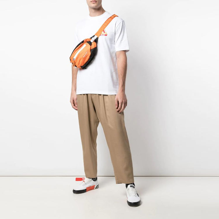 Men's PALACE Chi-ferg Tee Shanghai limited Chi-Ferg Pattern Printing Short Sleeve White P17TS162