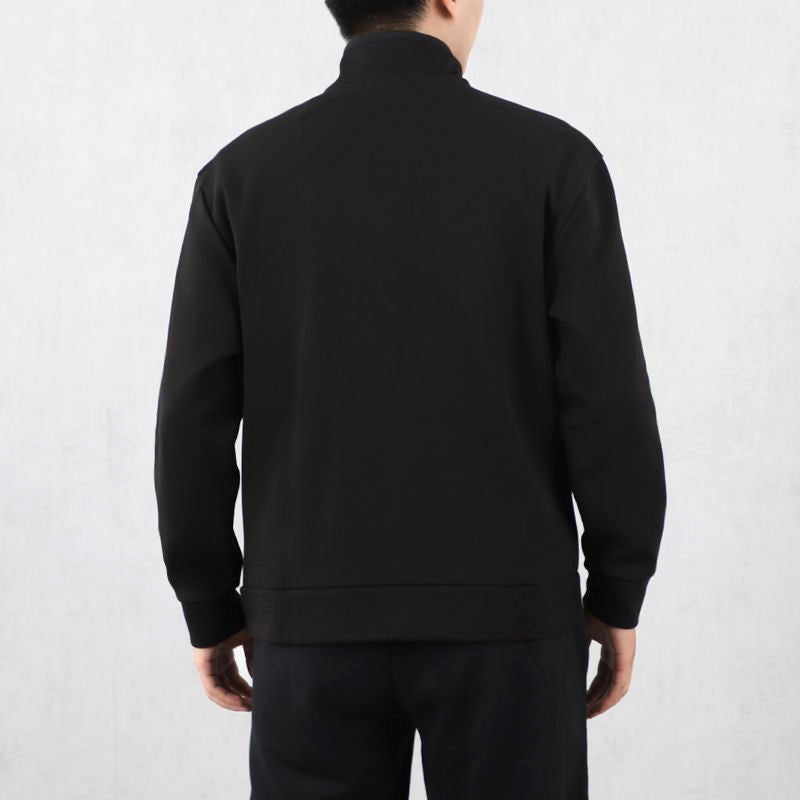 PUMA Athleisure Casual Sports Stand Collar Knit Jacket Black 585258-01