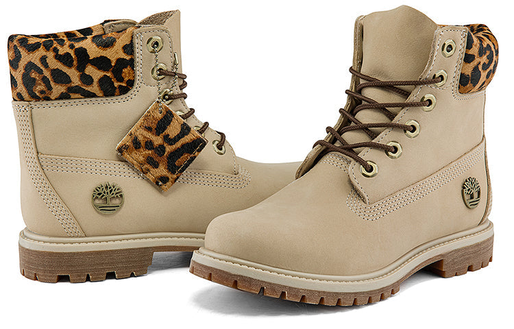 (WMNS) Timberland 6 Inch Safari Cheetah Waterproof Boot 'Ivory Nubuck' A2GY5W