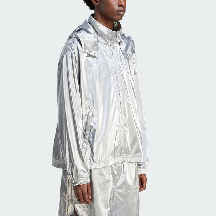 adidas x Wales Bonner Silver Anorak Jacket 'Silver' IB3254