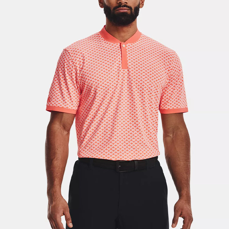 Under Armour Curry Greater Than Polo Shirt 'Red Pink' 1370095-824