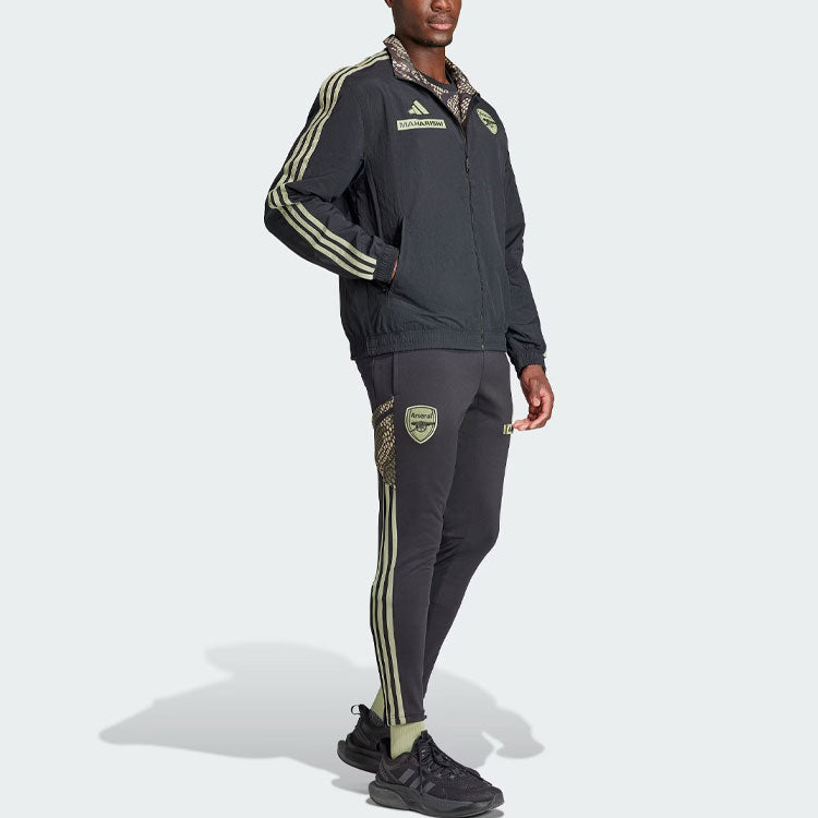 adidas Arsenal x Maharishi Anthem Jacket 'Black' IN4749