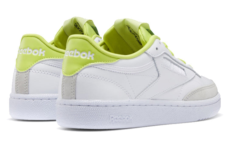 (WMNS) Reebok Club C85 'Cloud White Acid Yellow' GW5439