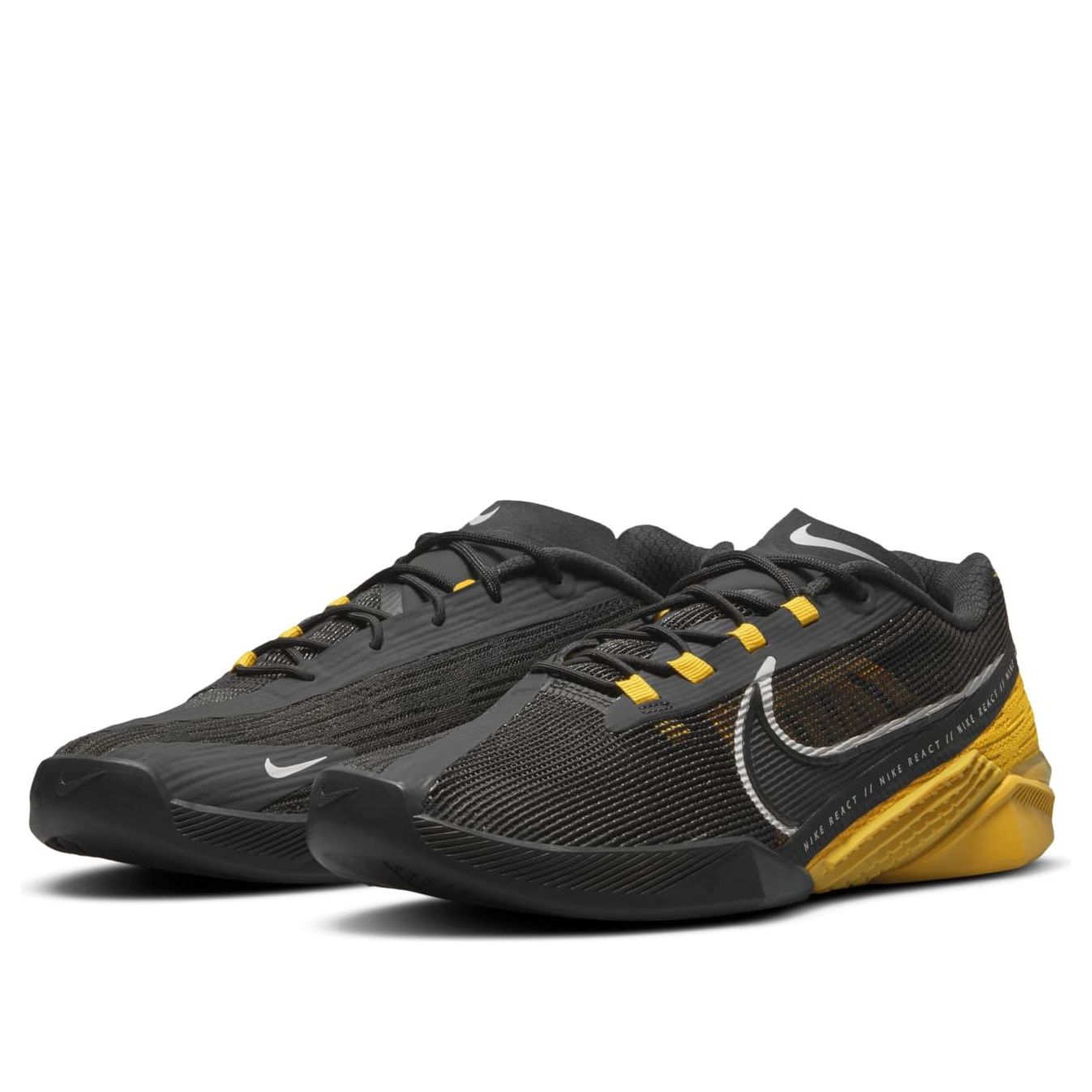 Nike React Metcon Turbo 'Dark Smoke Grey Bright Citron' CT1243-007