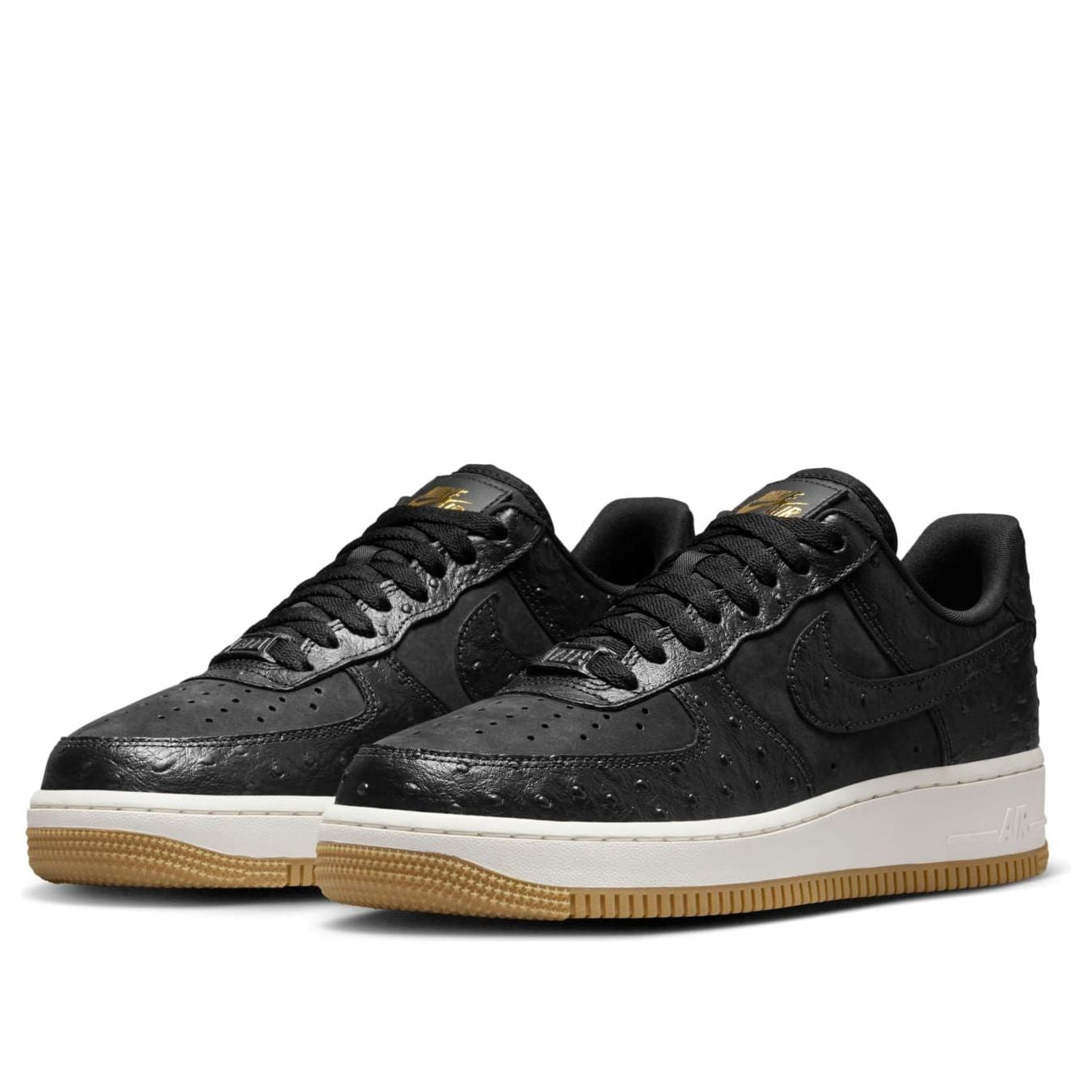 (WMNS) Nike Air Force 1 '07 LX 'Black Ostrich' DZ2708-002