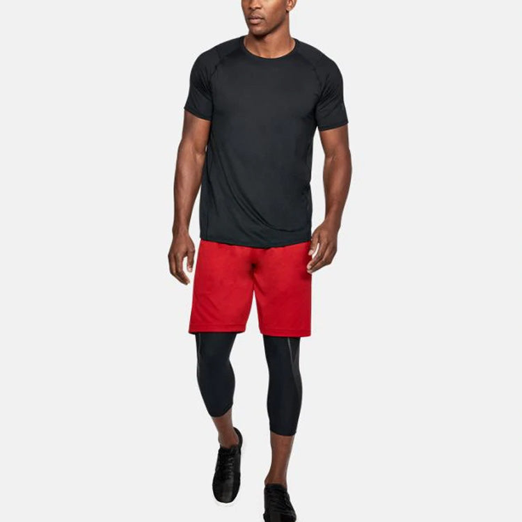 Men's Under Armour UA MK-1 Short Sleeve Sports Tops Black 1306428-001