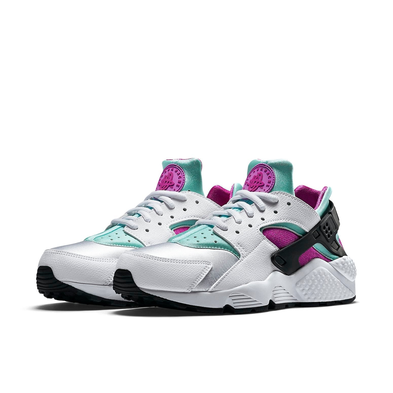 (WMNS) Nike Air Huarache Run 'White Blue Red' 634835-104