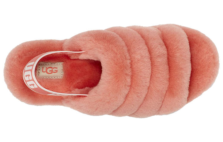 (WMNS) UGG Fluff Yeah Slide Thick Sole Slippers 1095119-VCRL