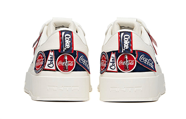ANTA x Coca-Cola Life Series Sneakers'White Red Blue' 912128030-5