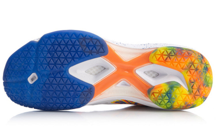 Li-Ning Dagger 3 'White Blue Orange' AYAQ007-1