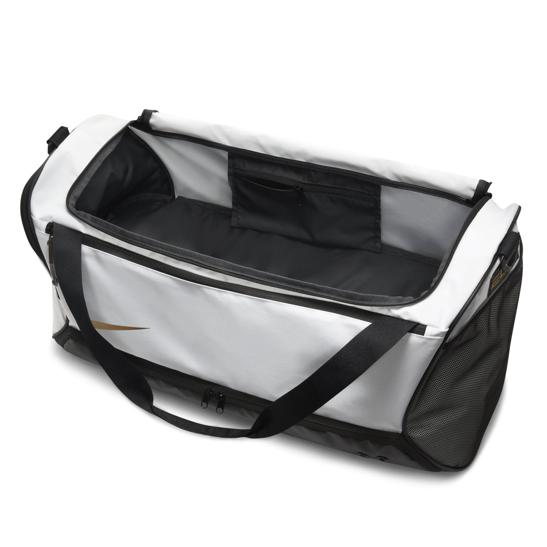 Nike Hoops Elite 57L Basketball Training Duffle Bag 'White Black' DX9789-100