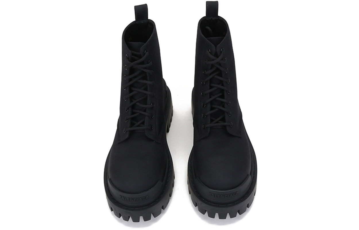 (WMNS) Balenciaga Strike 20mm Boot 'Black' 624835W2DY01000