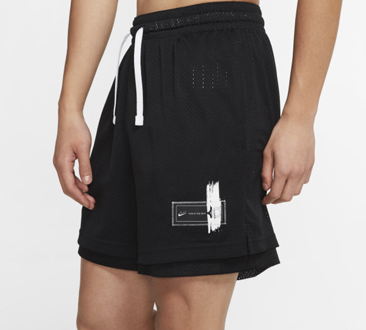 Nike KD Reversible Design Basketball Sports Shorts Black CD0368-010