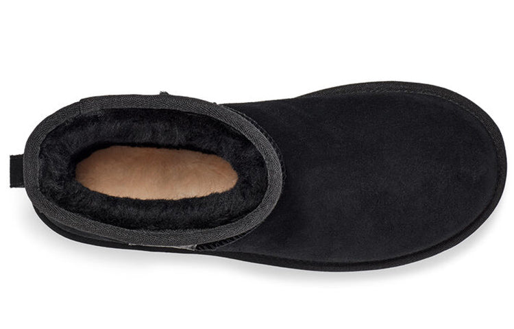 (WMNS) UGG Mini Side Logo 'Black' 1122558-BLK