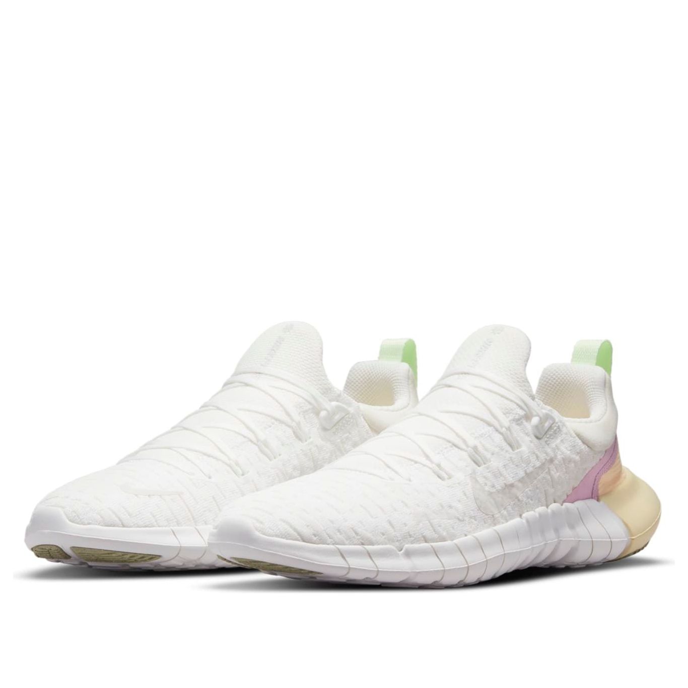 (WMNS) Nike Free Run 5.0 'Summit White Light Arctic Pink' CZ1891-100