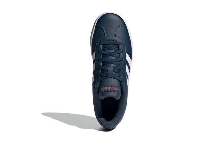 (GS) adidas VL Court 2.0 K Shoes 'Blue White' FY7166