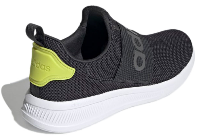 adidas Lite Racer Adapt 4.0 Slip On 'Black Grey Yellow' H04826