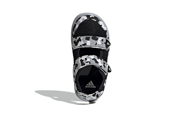 (PS) adidas Comfort Casual Sports Black Gray Sandals 'Black Gray' GZ1307