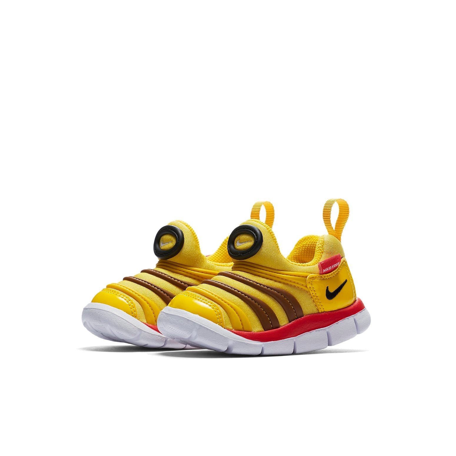 (TD) Nike Dynamo Free SE Low-Top Running Shoes Yellow 343938-703