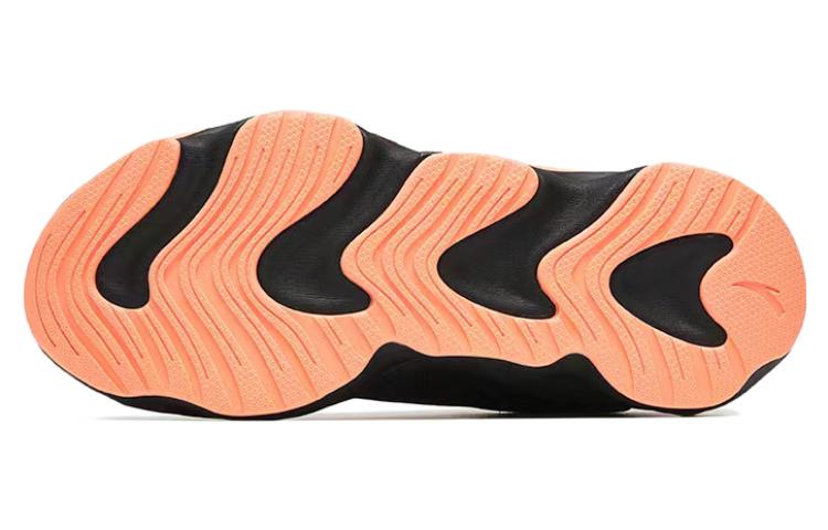 (WMNS) ANTA Keep Moving 'Black Orange' 122245523-1