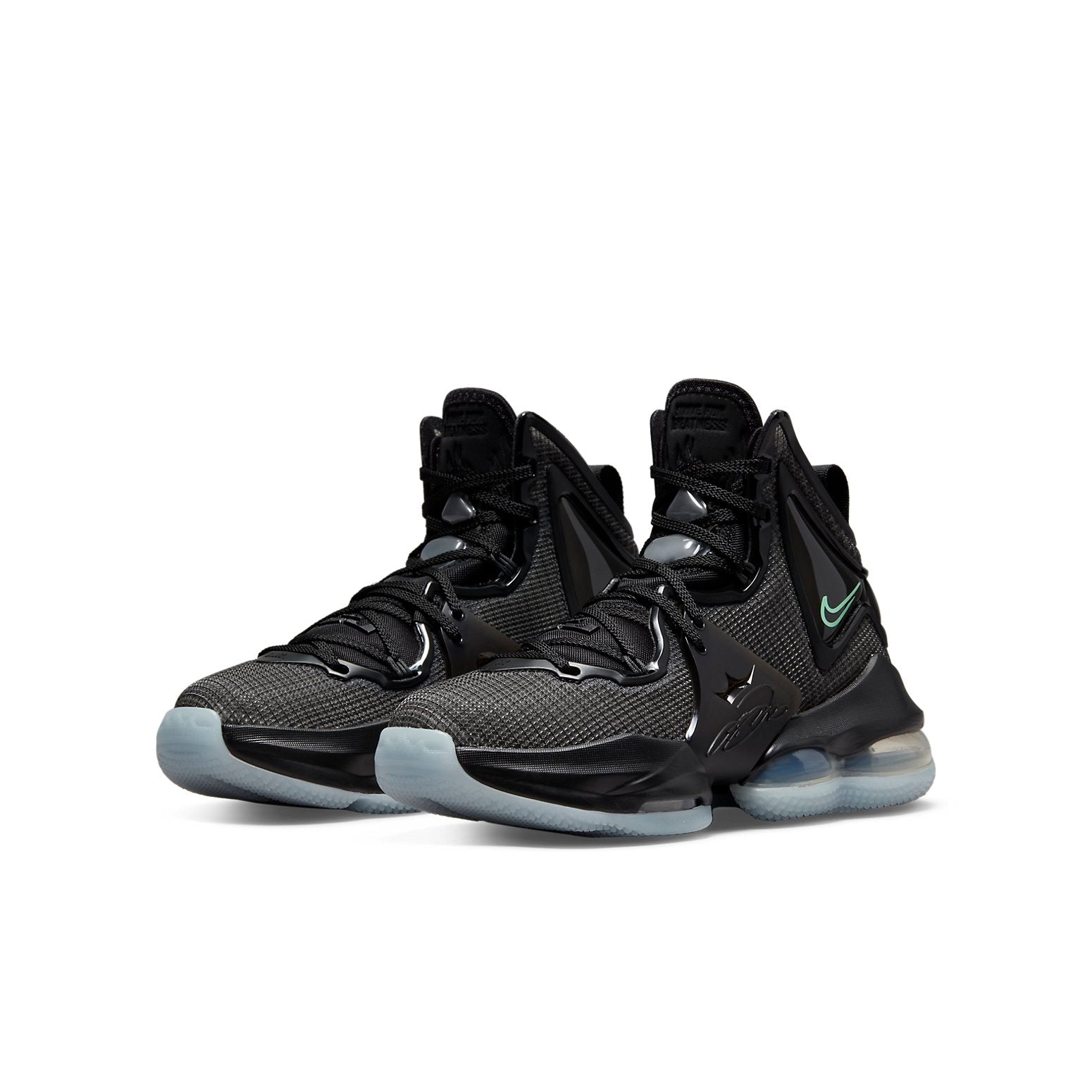 (GS) Nike LeBron 19 'Black Green Glow' DD0418-003