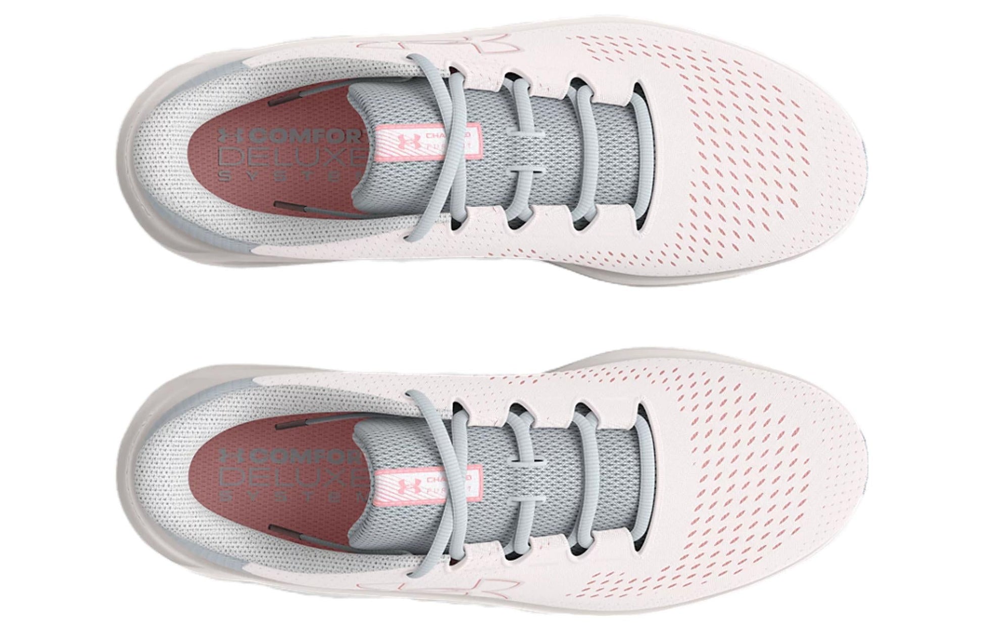 (WMNS) Under Armour Charged Pursuit 3 'Big Logo - White Pink Fizz' 3026523-101