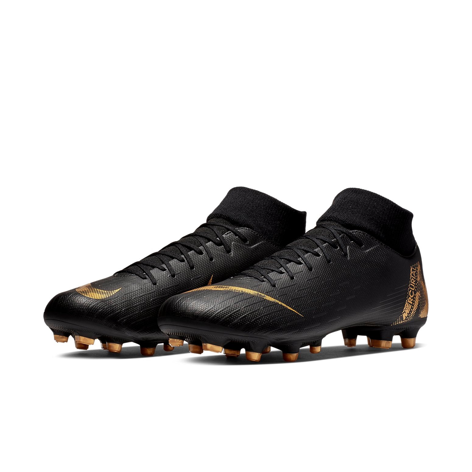 Nike Mercurial Superfly 6 Academy MG 'Black Gold' AH7362-077
