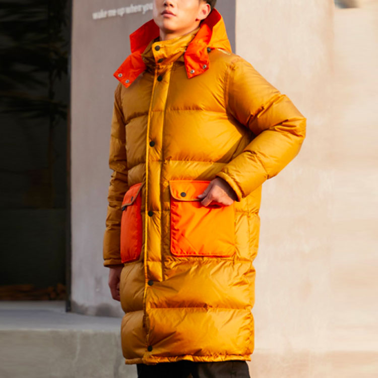 Converse Counter Climate Long Down Jacket Asia Sizing 'Wheat' 10021952-A01