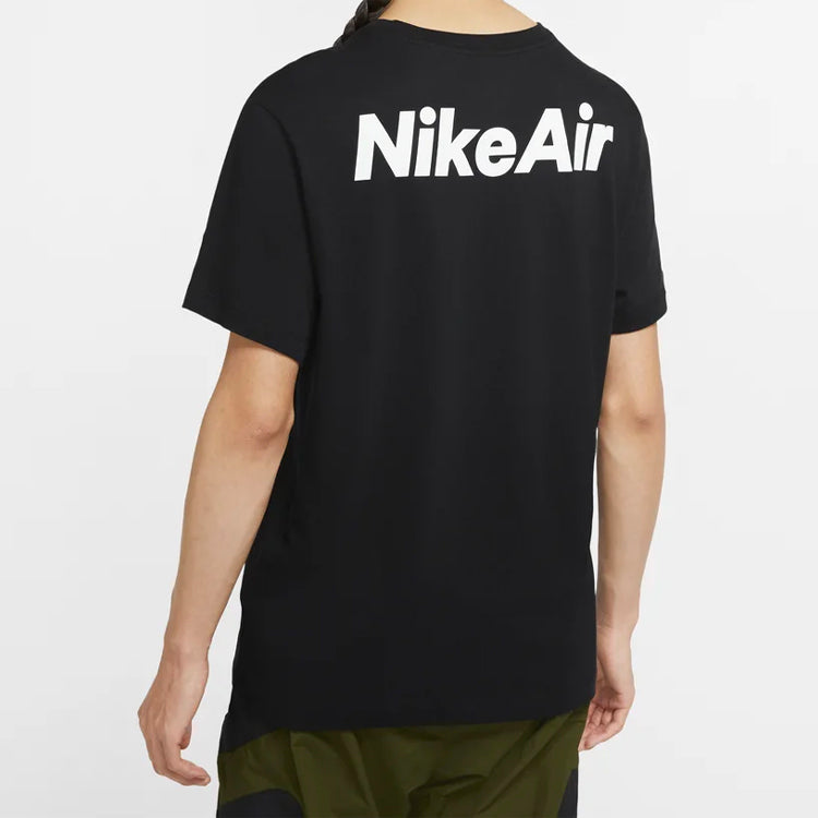 Nike Pocket Air Logo Solid Color Short Sleeve Black CK2235-010