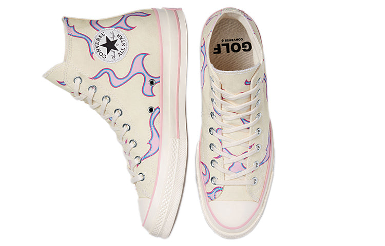 Converse Golf Le Fleur x Chuck 70 High 'Flame - Pastel Yellow' 172398C