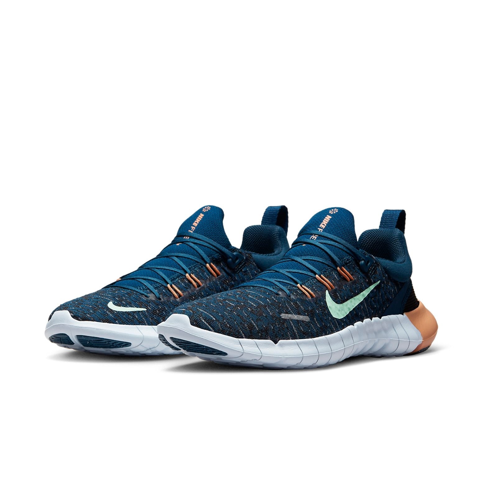 (WMNS) Nike Free RN 5.0 'Blue White Gold' CZ1891-402