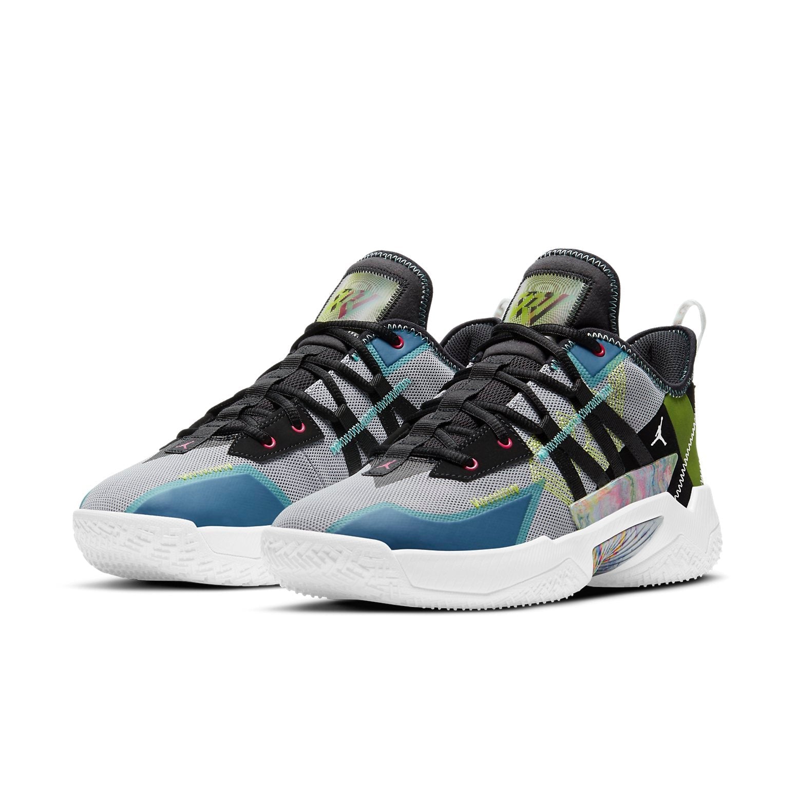 Air Jordan Westbrook One Take 2 'Wolf Grey Aurora Green' CW2457-003