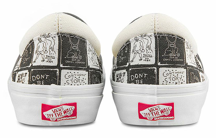 Vans Daniel Johnston x Skate Slip-On 'Cassette Tape' VN0A5FCAAO7