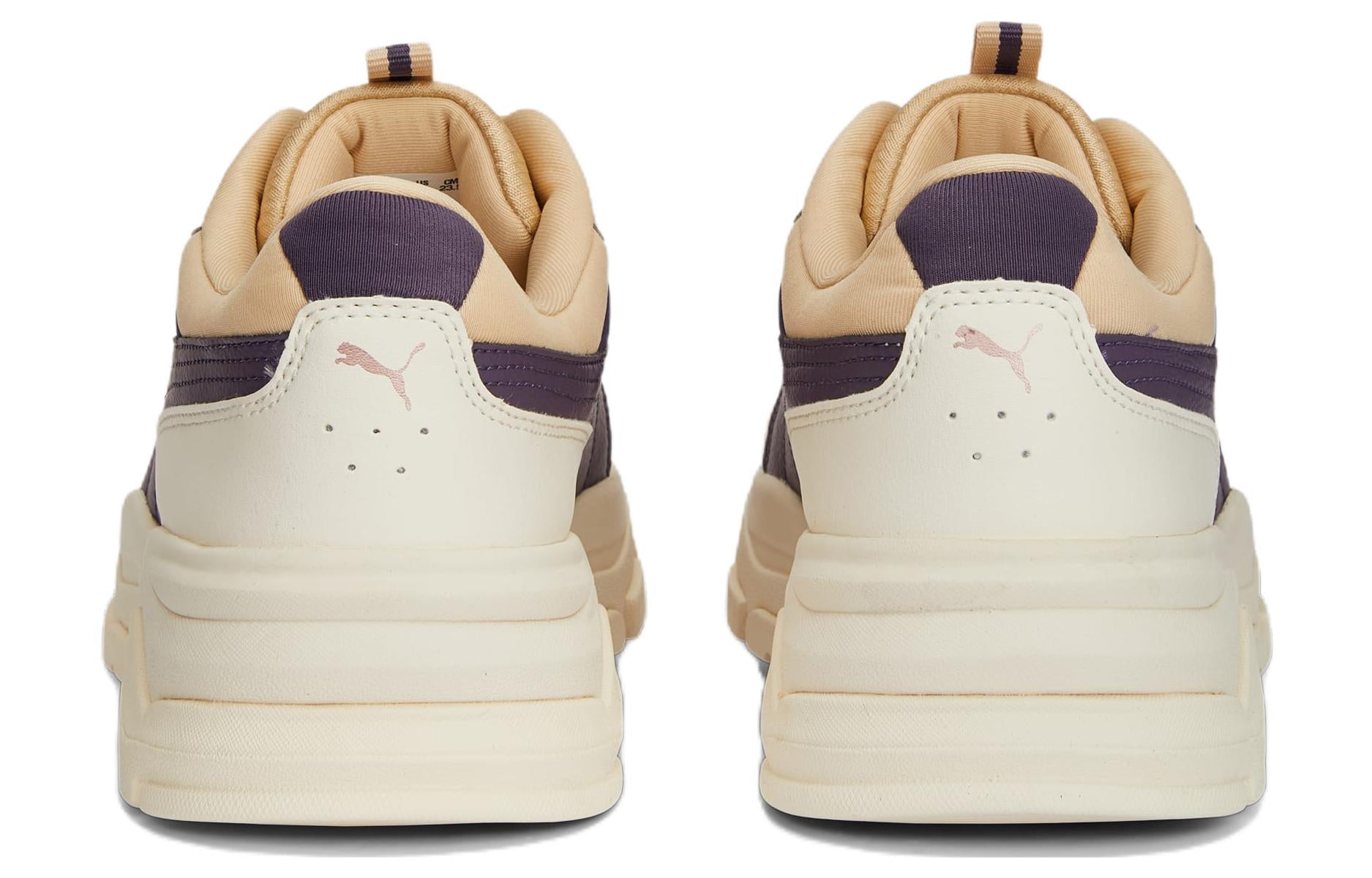 (WMNS) PUMA Cassia Via 'White Tan Purple' 389223-05