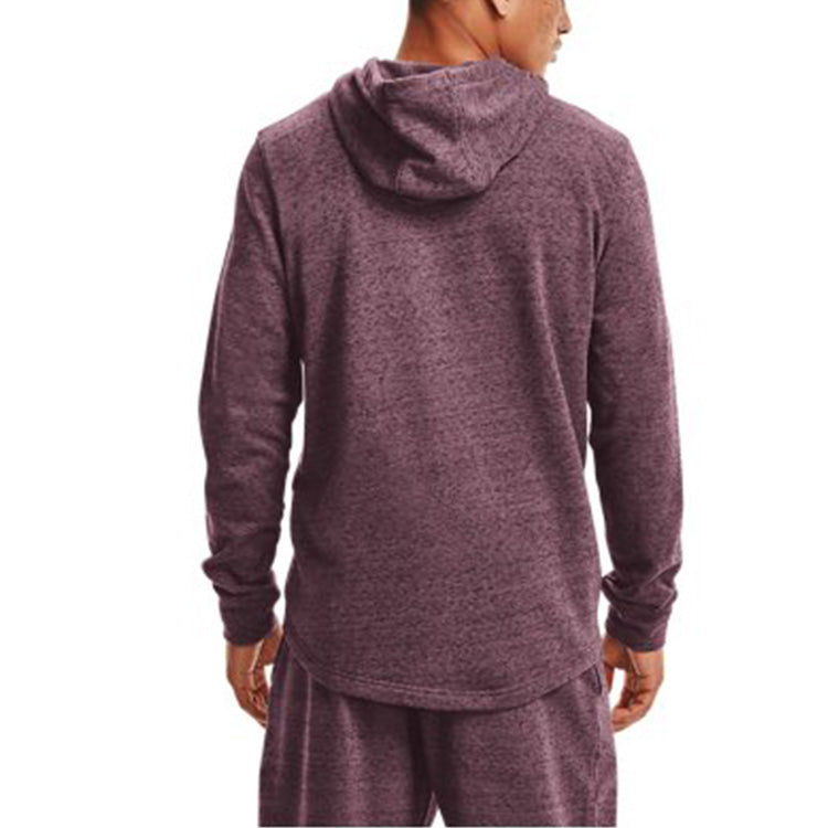 Under Armour Rival Terry Logo Hoodie 'Grape Purple' 1361559-555