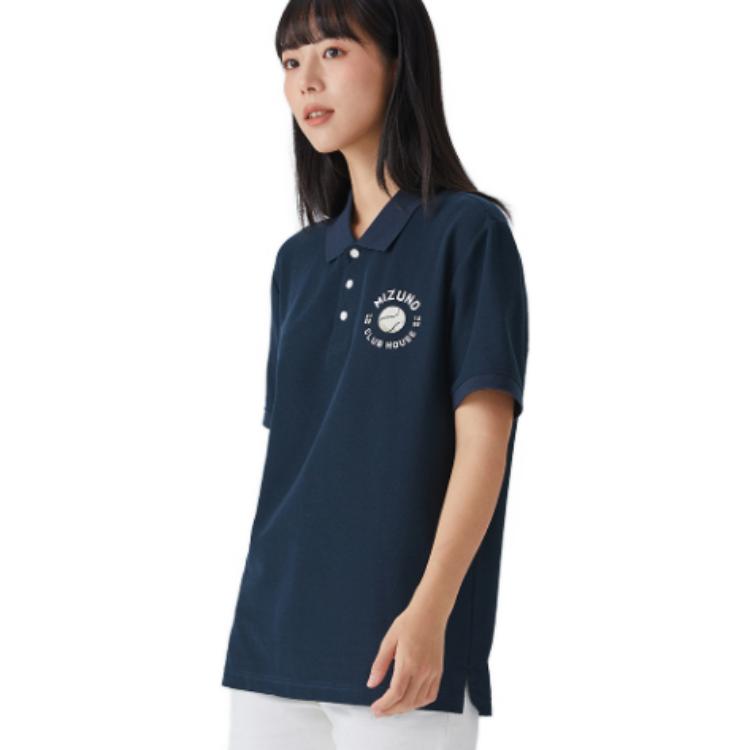 Mizuno Heritage Polo Shirt 'Black' D2CA33E1
