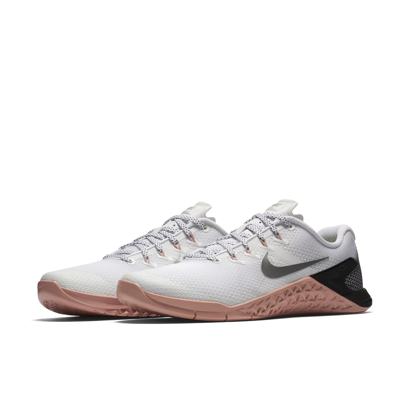 (WMNS) Nike Metcon 4 'White Metallic Silver' 924593-100