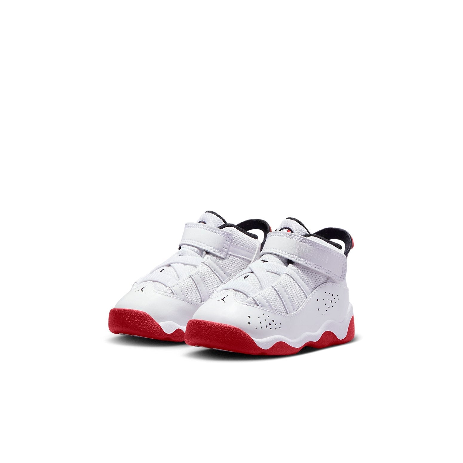 (TD) Air Jordan 6 Rings 'White University Red' 323420-160
