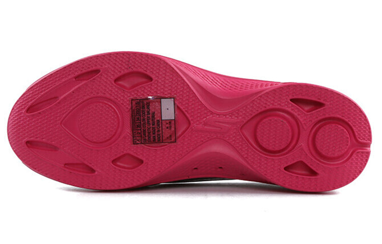(WMNS) Skechers H2 Go Loafers Black/Pink 14690-BKHP