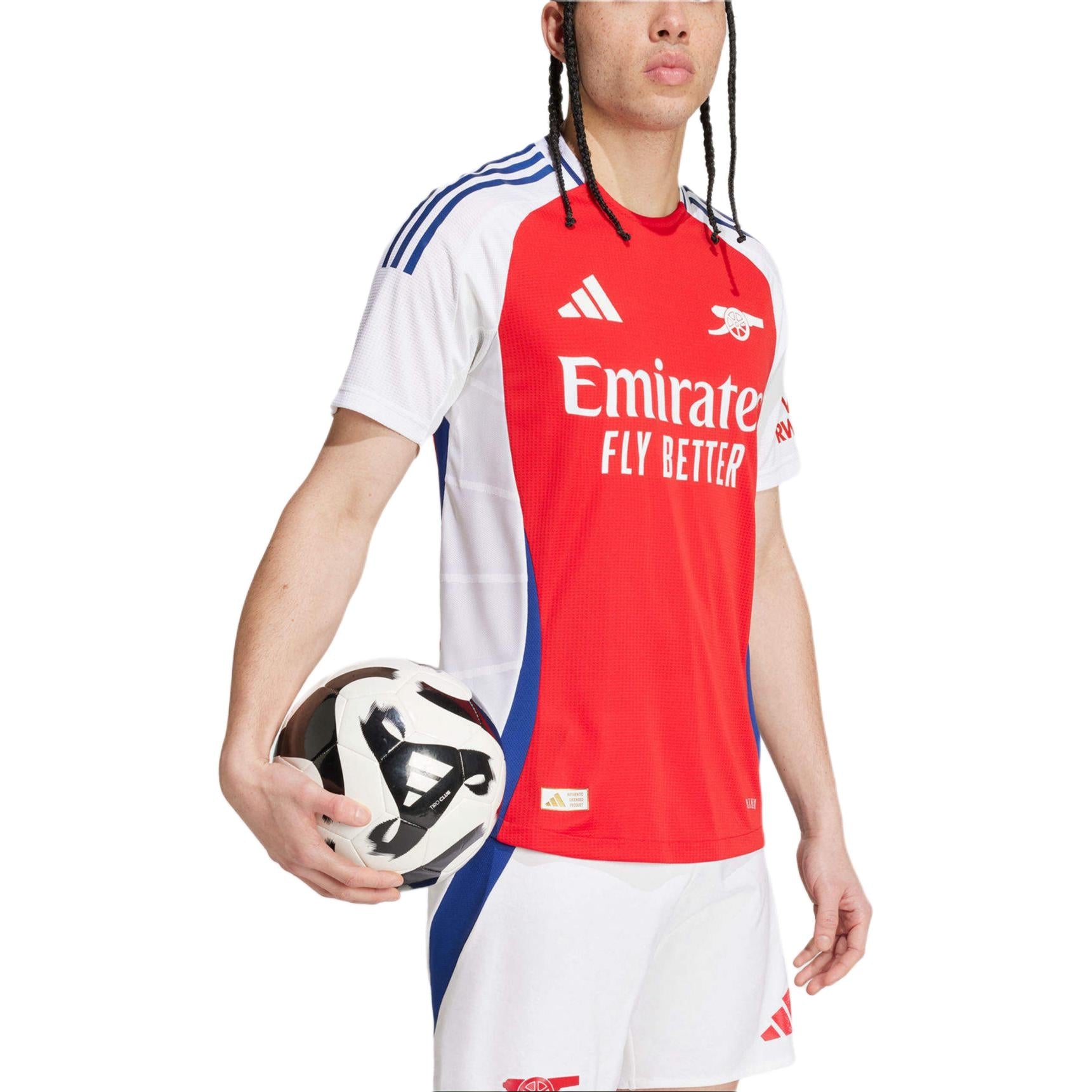 adidas Arsenal 24/25 Home Authentic Jersey Asia Sizing 'Red White' IT6140