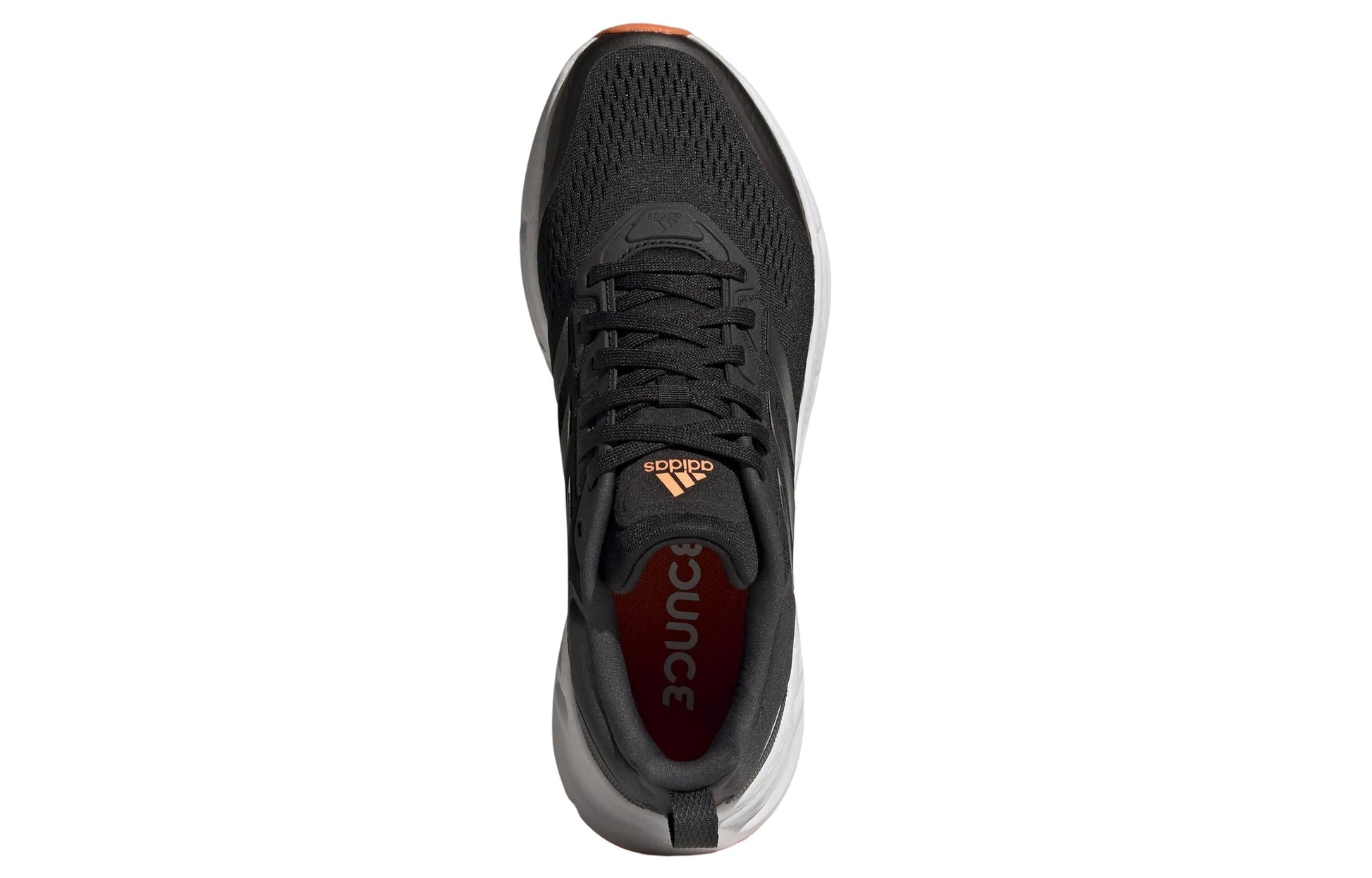 adidas Questar 'Black White Orange' GY2265